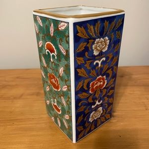Vintage Otagiri Floral Vase